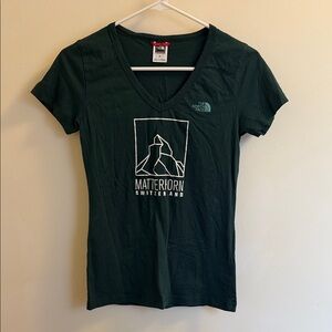 The North Face Women's Dark Green Graphic Tee